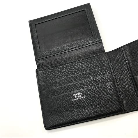 used hermes mens wallet|Hermes men's wallet leather.